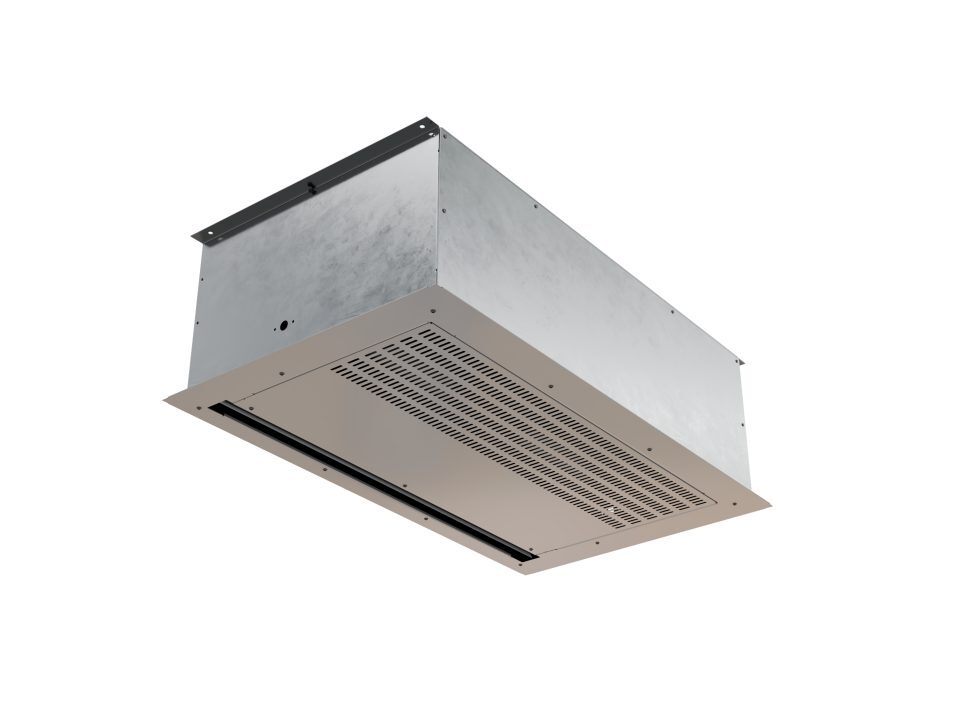 360 View | CHD-3-108ST | Air Curtain | 108” Chameleon Heavy Duty (CHD) Steam Heated