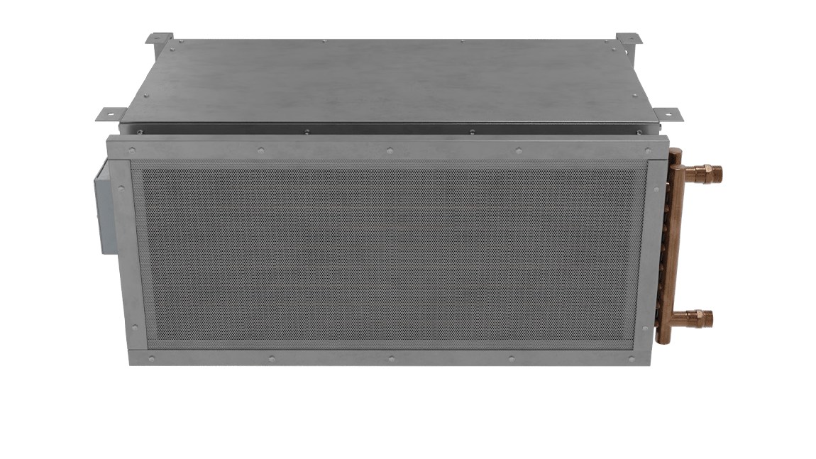 Full Size View 1 | ETA-HW - Exposed Vestibule Exception (ETA-HW) Hot Water Heated Air Curtains