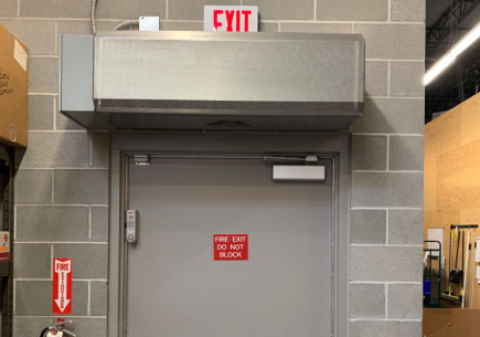 Gallery | Employee/Side Entrance Air Curtains | Insect Control