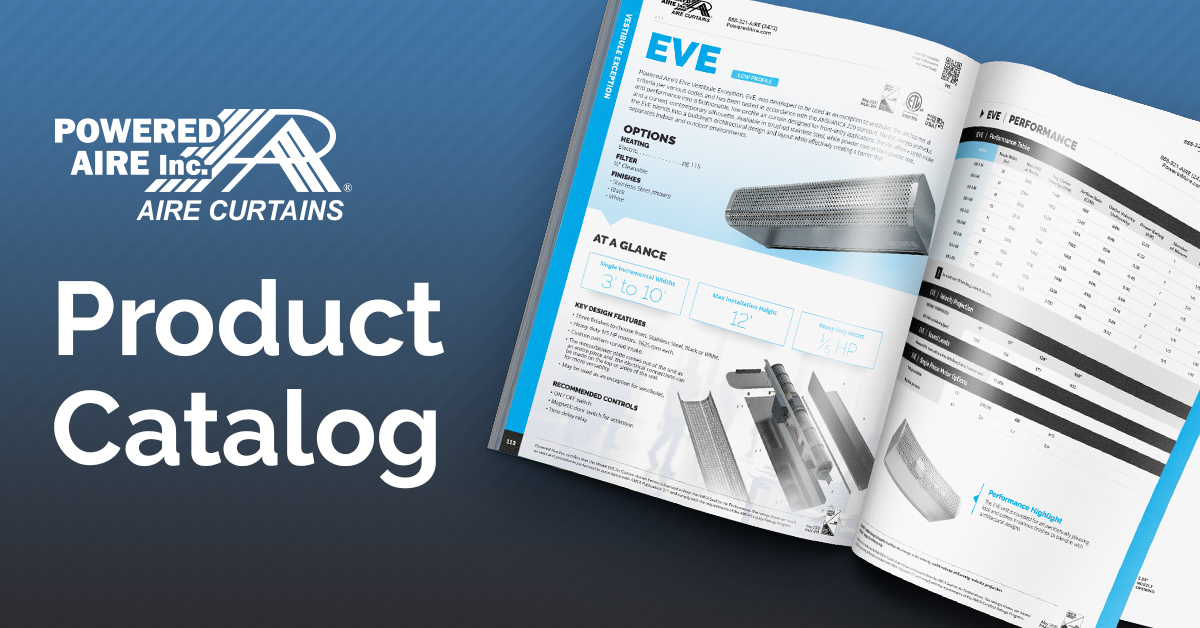 Powered Aire: Air Curtain Product Catalog